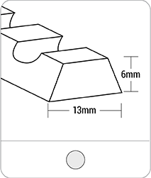 Tracking guides - AMOD PU - Notched