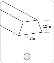 Tracking guides - K10 PU - Solid