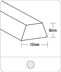 Tracking guides - K13 PU - Solid