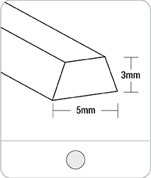 Tracking guides - K5 PU - Solid