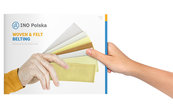 Katalog Tkane i filcowe taśmy przenośnikowe